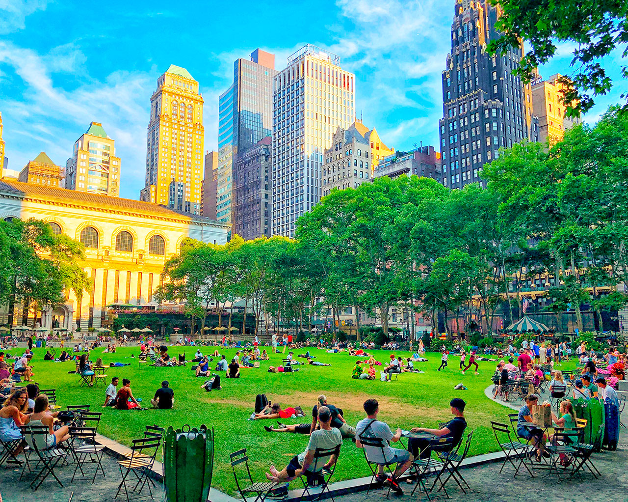 Credit Photo aasarwar via Envato
Bryant Park Nueva York